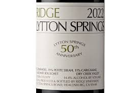 Ridge Lytton Springs Dry Creek Valley (50th Anniversary) 2022
