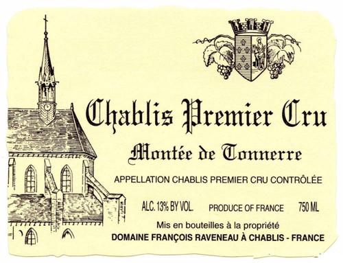 Raveneau Chablis 1er cru Montée de Tonnerre 2012