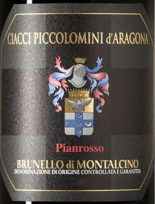 Ciacci Piccolomini Brunello di Montalcino Pianrosso 2021