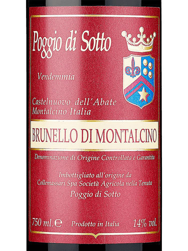 Poggio di Sotto Brunello di Montalcino 2021 - Woodland Hills Wine