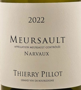 Pillot/Thierry Meursault Les Narvaux 2023