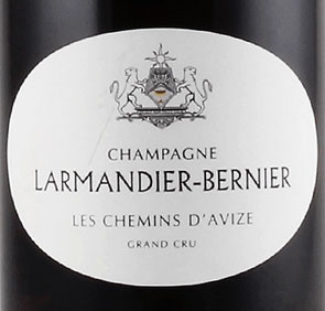 Larmandier-Bernier Extra Brut Champagne Les Chemins d'Avize Grand 2016