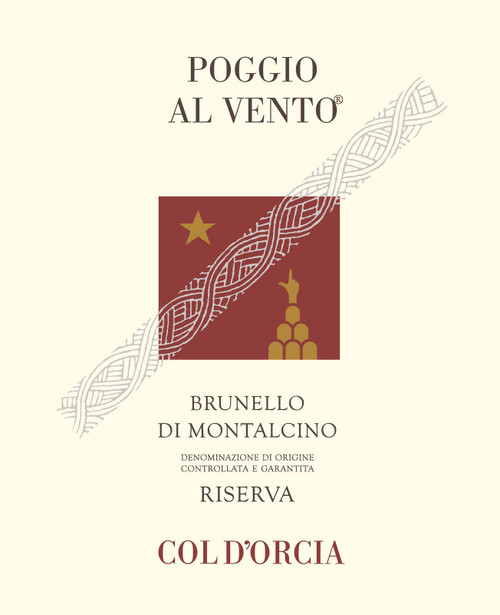 Col d'Orcia Brunello di Montalcino Poggio al Vento Riserva 2016