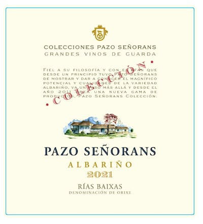 Pazo de Señorans Albariño Rías Baixas Colección 2021