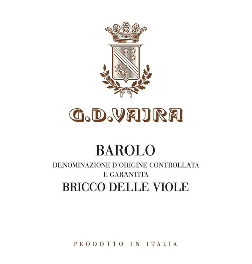 G.D. Vajra Barolo Bricco delle Viole 2021