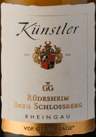 Künstler Riesling Rüdesheimer Berg Schlossberg GG 2024