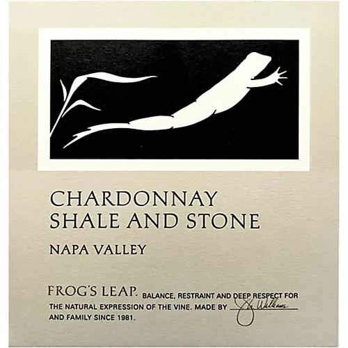 Frog's Leap Chardonnay Napa Valley Carneros Shale and Stone 2023
