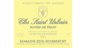 Zind-Humbrecht Gewürztraminer GC Rangen de Thann Clos St-Urbain 2023