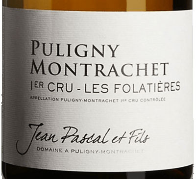 Pascal/Jean Puligny-Montrachet 1er cru Les Folatières 2024