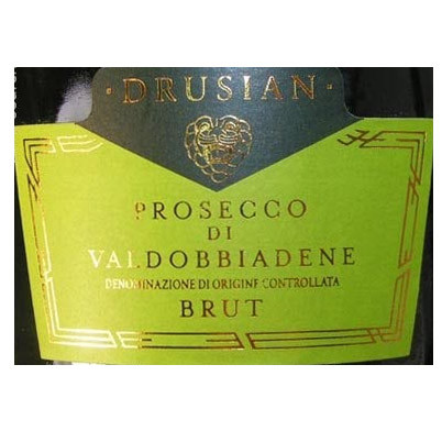 Drusian Brut Valdobbiadene Prosecco Superiore NV