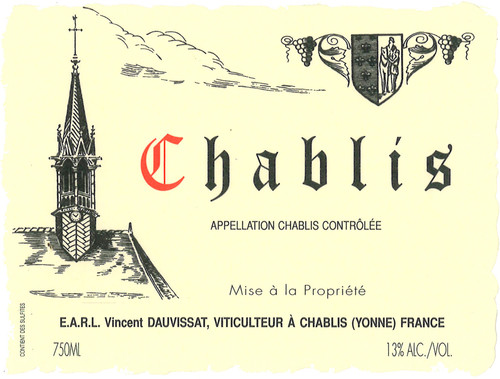 Dauvissat/Vincent Chablis 2019