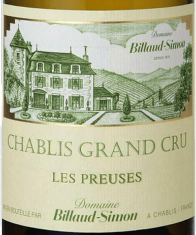 Billaud-Simon Chablis Grand Cru Preuses 2023