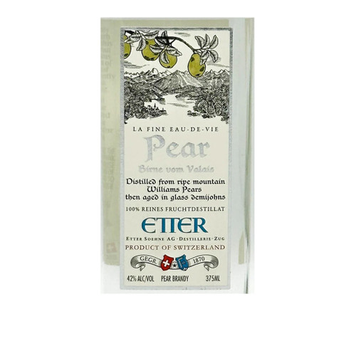 Etter Zuger Kirsch Fine Eau de Vie 375ml - Woodland Hills Wine Company