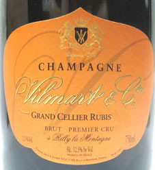 Vilmart Brut Rosé Champagne Grand Cellier Rubis 2002