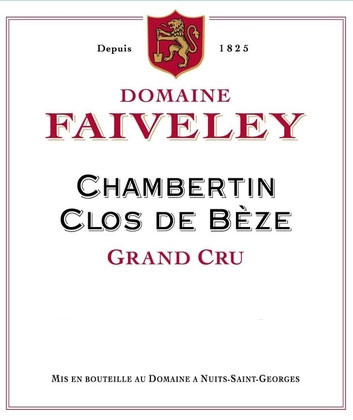Faiveley Chambertin Clos de Bèze Grand Cru 2024