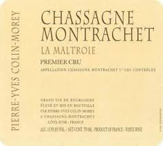 Colin-Morey/Pierre-Yves Chassagne-Montrachet 1er cru La Maltroie 2023