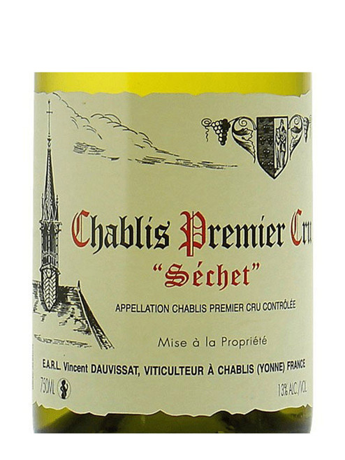 Dauvissat/Vincent Chablis 1er cru Séchet 2019 - Woodland Hills