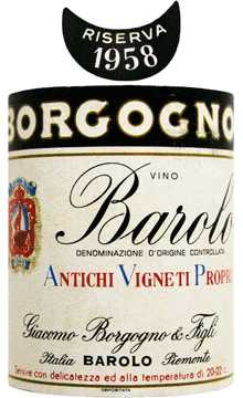 Borgogno Barolo Riserva 1958 - Woodland Hills Wine Company