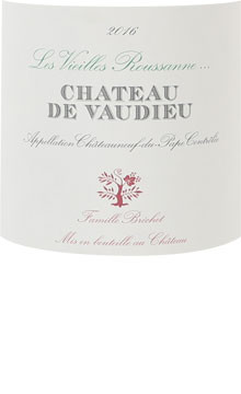 Vaudieu Chateauneuf Du Pape Blanc Les Vieilles Roussanne 16 Woodland Hills Wine Company