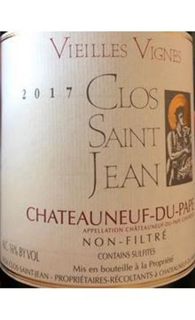 Clos Saint Jean Chateauneuf Du Pape Vieilles Vignes 17 Woodland Hills Wine Company