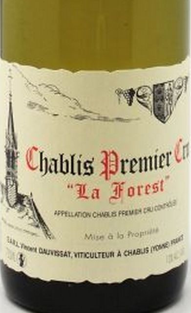 Dauvissat/Vincent Chablis 1er cru La Forest 2018 - Woodland Hills