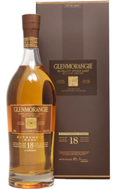 Glenmorangie 18 Year Old Extremely Rare Highland Single Malt Scotch