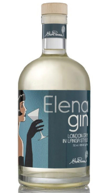 Elena London Dry Gin in Langa Style