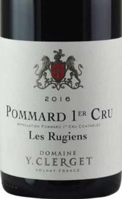 Clerget/Yvon Pommard 1er cru Les Rugiens 2016