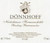 Dönnhoff Riesling Beerenauslese Niederhäuser Hermannshöhle 2019 375ml