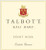 Kali Hart (Talbott) Pinot Noir Monterey County Estate 2021