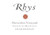 Rhys Syrah Santa Cruz Mountains Horseshoe Vineyards 2013 500ml