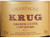 Krug Brut Champagne Grande Cuvée Edition 173 NV