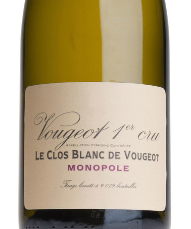 Vougeraie Vougeot 1er cru Le Clos Blanc de Vougeot 2016 - Woodland