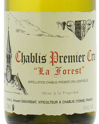 Dauvissat/Vincent Chablis 1er cru La Forest 2019 - Woodland Hills