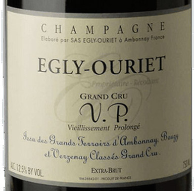 Egly-Ouriet Extra Brut Champagne V.P. Vieillissement Prolongé NV