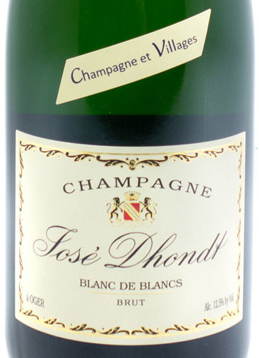 Dhondt/José Brut Blanc de Blancs Champagne NV - Woodland Hills