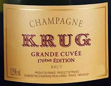 Krug Brut Champagne Grande Cuvée Edition 170 NV 375ml - Woodland