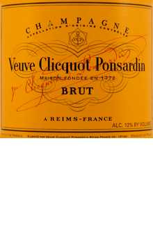 Martha's Vineyard  Veuve Clicquot Yellow Label 375ml NV