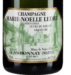 Ledru/Marie-Noëlle Brut Blanc de Noirs Champagne Cuvée du Goulté