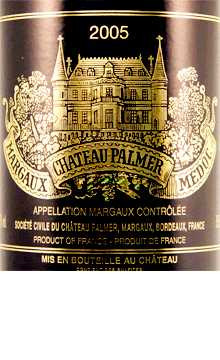Palmer Margaux 2005 - Woodland Hills Wine Company