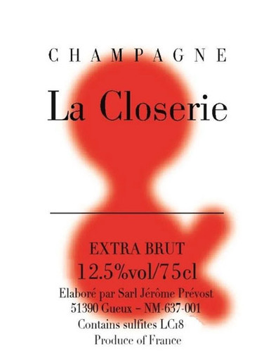 La Closerie (Jérôme Prévost) Extra Brut Champagne 