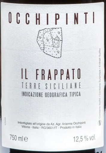 Terre Siciliane Il Frappato Wine Occhipinti Woodland - Hills Company 2021