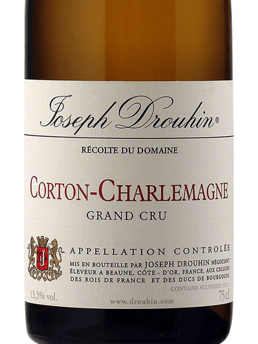 ワイン Joseph Drouhin Corton-Charlemagne 1995 Corton-Charlemagne – Grand Cru – Dreyfus, Ashby & Co.