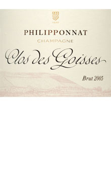 その他 PHILIPPONNAT Clos des Goisses 2005 Philipponnat Brut Champagne Clos des Goisses 2005 - Woodland Hills