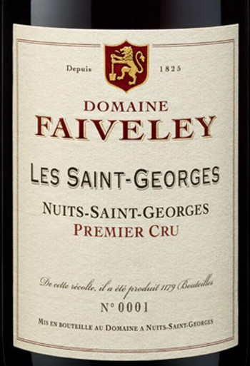Faiveley Nuits-St-Georges 1er cru Les Saint Georges 2022