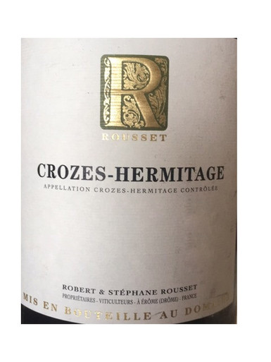 Stephane Rousset Stephane Rousset Crozes-Hermitage 2020 - Woodland Hills Wine Company