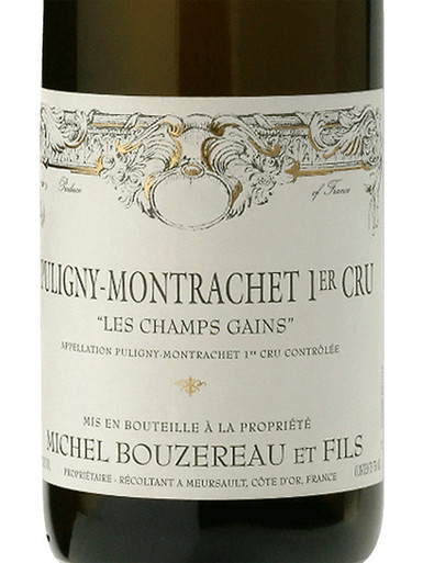 Bouzereau/Michel Puligny-Montrachet 1er cru Champs Gains 2022