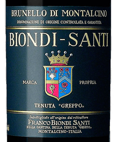 Biondi-Santi (Il Greppo) Brunello di Montalcino 2018 - Woodland