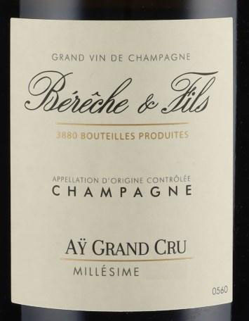 Bérêche & Fils Extra Brut Champagne Aÿ Grand Cru 2016 - Woodland