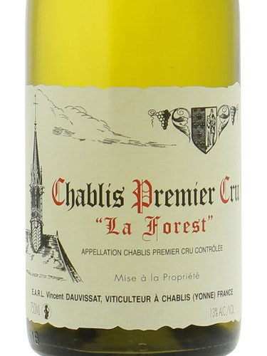 Dauvissat/Vincent Chablis 1er cru La Forest 2015 1.5L - Woodland